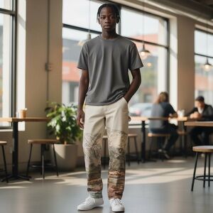 PACSUN Jayden Landscape Carpenter Jeans In Size 32 x 32